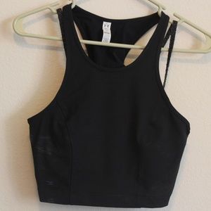 Under Armor workout crop tank with built in bra!